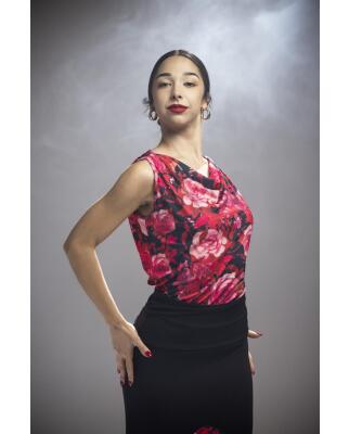 Top Olmue Estampado Einzelstück Größe L