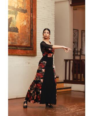 Falda de Flamenco Azabache