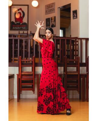 Vestido de Flamenco Temple Estampado