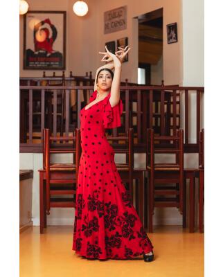 Vestido de Flamenco Temple Estampado