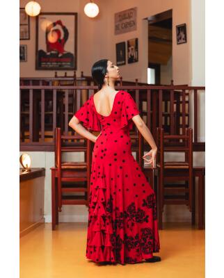 Vestido de Flamenco Temple Estampado