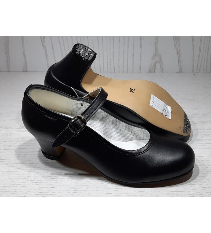Zapato de flamenco Niña con clavos