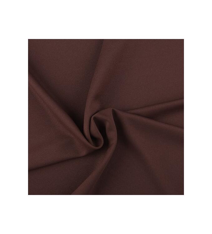 Polyesterjersey (Punto) braun