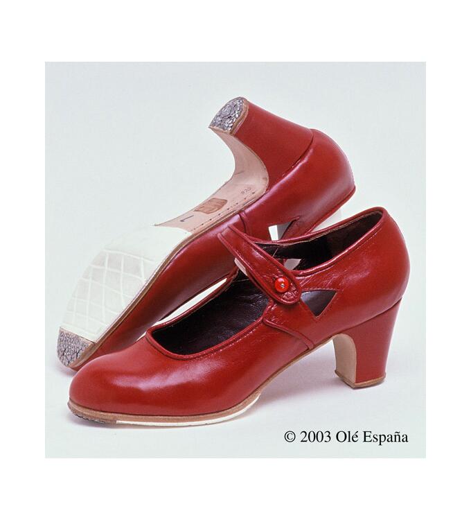 Flamencoschuh Gallardo Amaya Glattleder