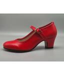 Kinder Flamencoschuh ungenagelt rot (Auslaufmodell)