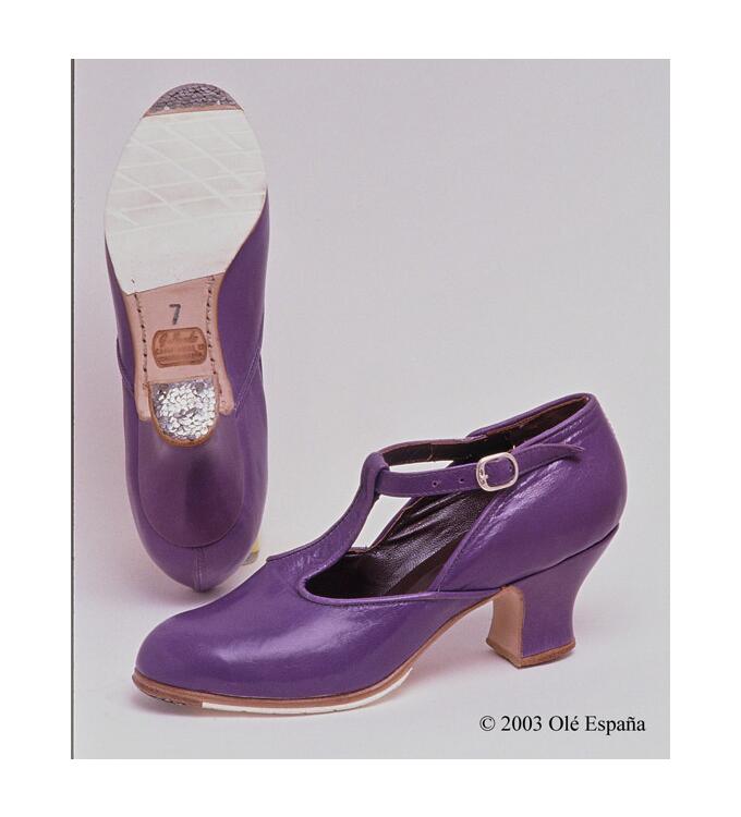 Flamencoschuh Gallardo Sandalia C Glattleder