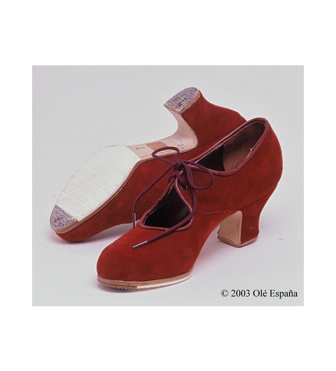 Flamencoschuh Gallardo Yerbabuena A Glattleder