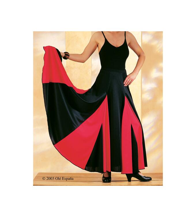Flamencorock Raphael 6 schwarz/rot