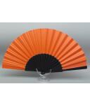 Flamenco practice Fan 32 cm black orange