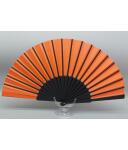 Flamenco practice Fan 32 cm black orange