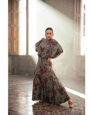 Flamenco Skirt Cala estampado