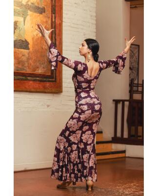 Flamenco Skirt Ogalla estampado