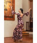 Flamenco Skirt Ogalla estampado