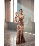 Flamenco Skirt Maule estampado