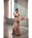 Flamenco Skirt Maule estampado