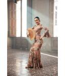 Flamenco Skirt Maule estampado
