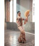 Flamenco Skirt Maule estampado