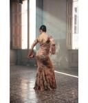 Flamenco Skirt Maule estampado