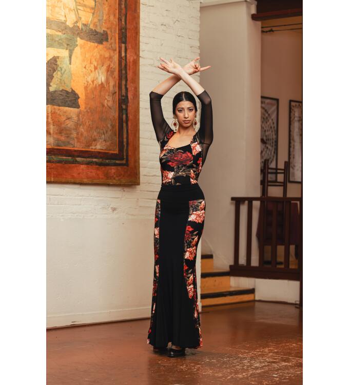 Flamenco Skirt Azabache Davedans