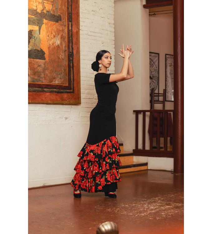 Flamenco Skirt Jerez Crespon