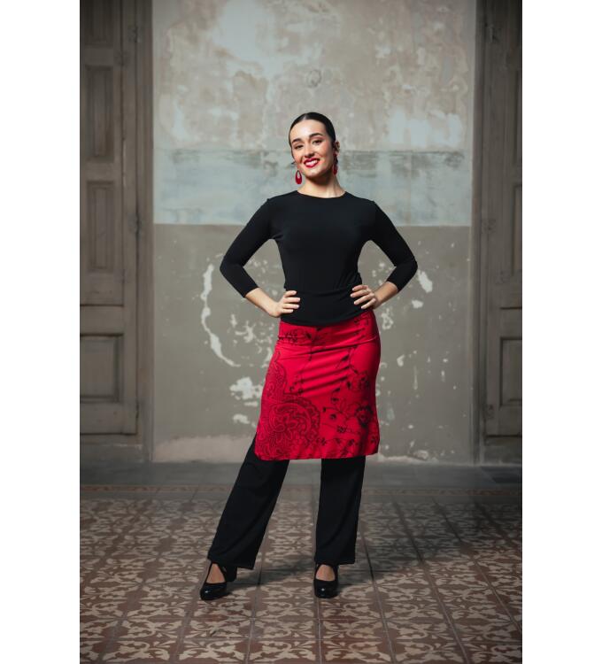 Falda de Flamenco - Pantalon Niebla