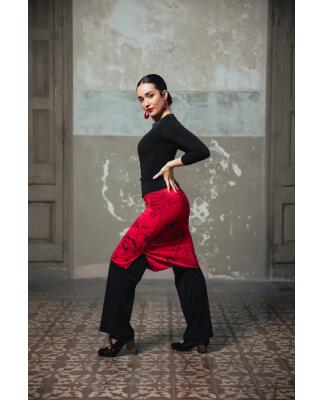 Falda de Flamenco - Pantalon Niebla