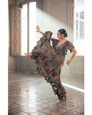 Flamenco Dress Olas estampado