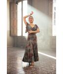 Flamenco Dress Olas estampado
