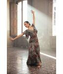 Flamenco Dress Olas estampado