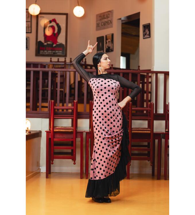 Vestido de Flamenco Tanguillo Estampado