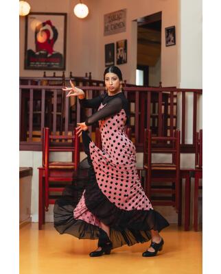 Vestido de Flamenco Tanguillo Estampado