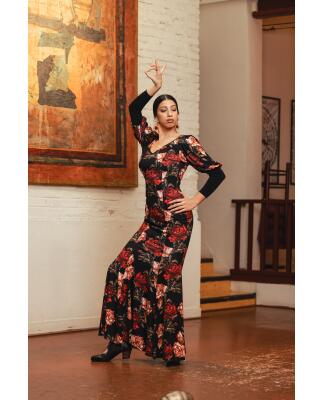 Vestido de Flamenco Giralda Estampado