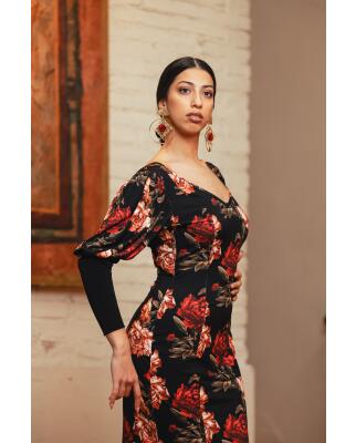Vestido de Flamenco Giralda Estampado