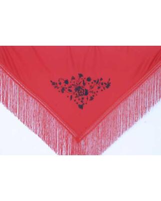 Embroidered triangular scarf 426 S (large dance size)