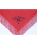 Embroidered triangular scarf 426 S (large dance size)