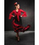 Flamencoskirt Olè España Buleria con Encaje