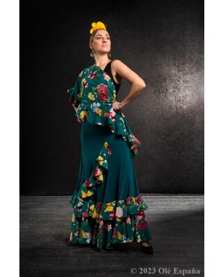 Flamencoskirt Olè España Mariella con Vuelo