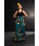 Flamencoskirt Olè España Mariella con Vuelo