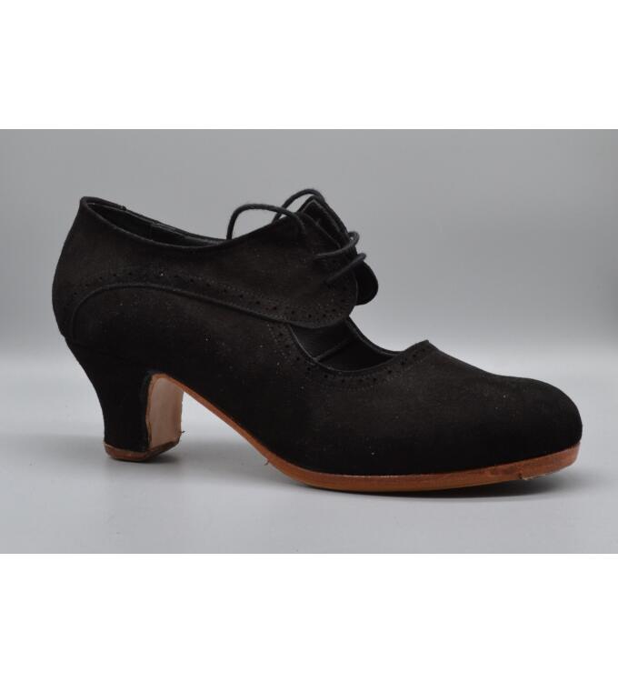Flamencoschuh Flamenco 2 Einzelpaar Gr. 39 1/2 Wildleder Weite AA