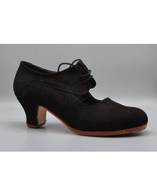 Flamencoschuh Flamenco 2 Einzelpaar Gr. 39 1/2 Wildleder...