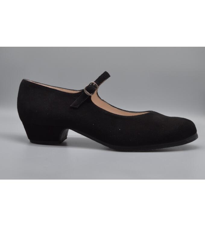 Flamencoschuh Correa Einzelpaar Größe 40 1/2 ancho Absatz BBB 3 cm