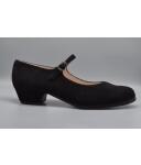 Flamencoschuh Correa Einzelpaar Größe 40 1/2 ancho Absatz BBB 3 cm