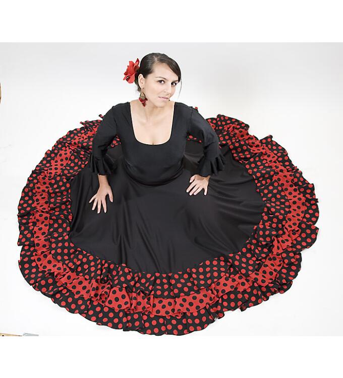 Flamencoskirt Olè España Alegria V