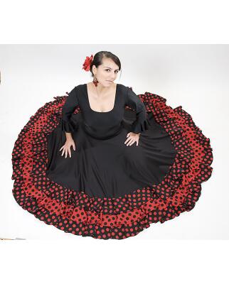 Flamencoskirt Olè España Alegria V
