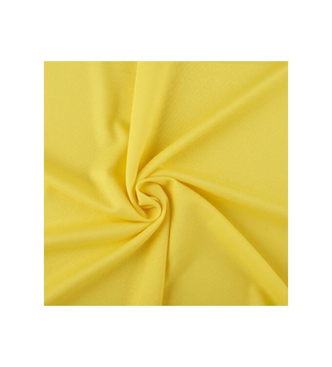Polyester jersey yellow
