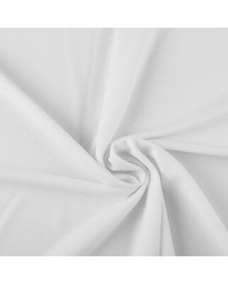 Polyester jersey white