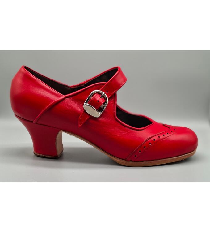 Flamencoschuh Gallardo Fátima Gr. 39 rot Einzelpaar