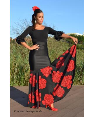 Falda de Flamenco Olè España Malagueña
