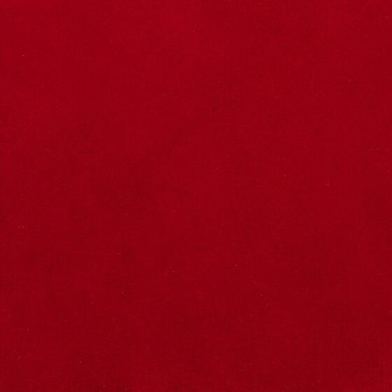 Velourleder rot