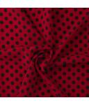 black with red dots (8 mm)